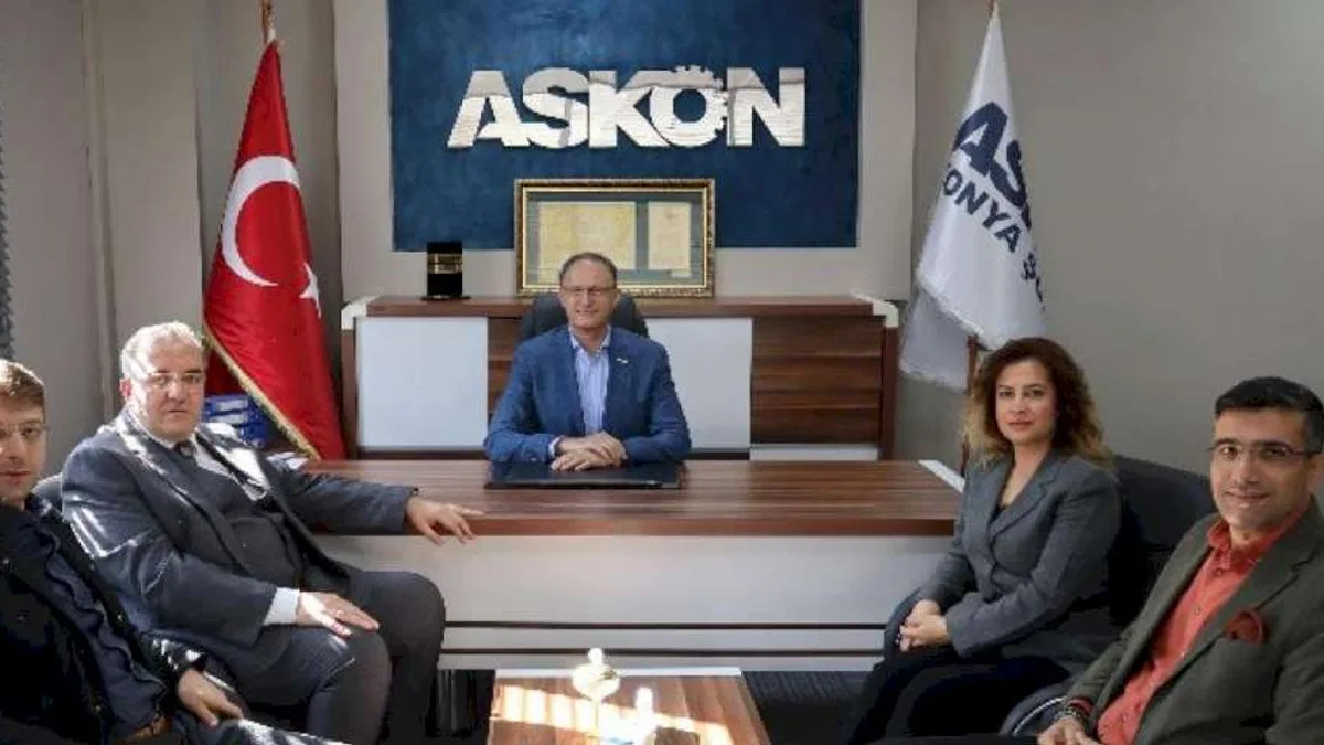 ASKON, İngiltere/Manchester temsilcisini ağırladı
