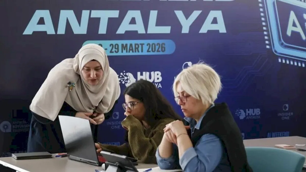 Antalya’da gençler 'AI Weekend' ile yapay zeka ile buluştu