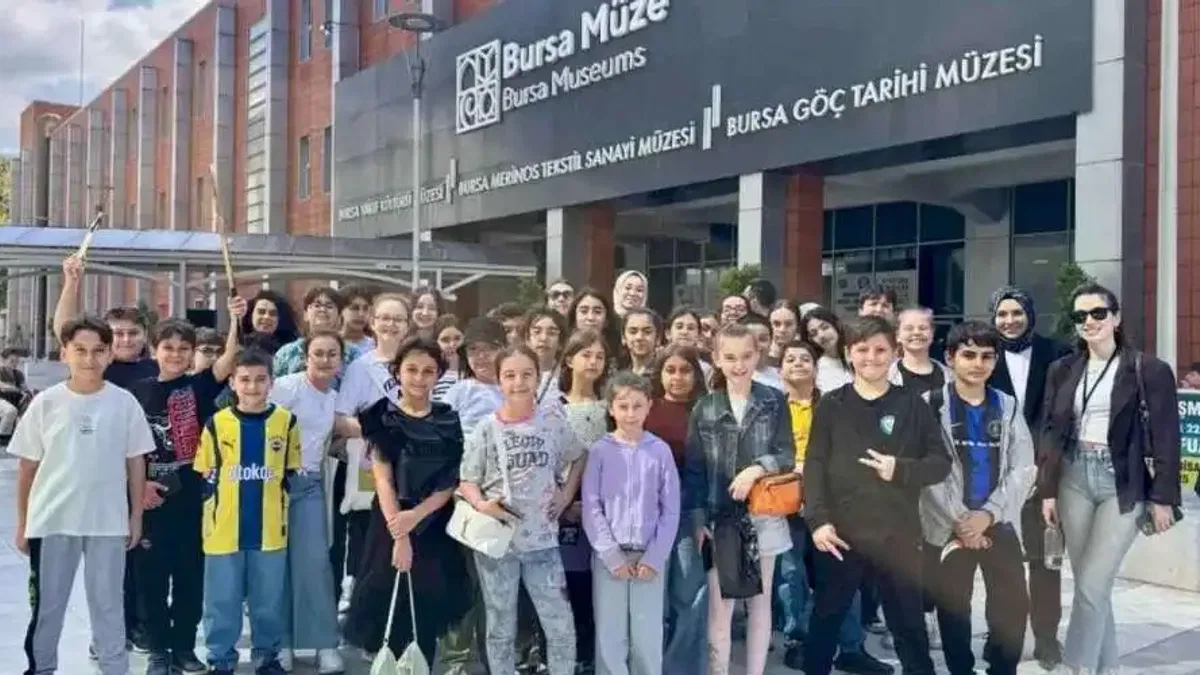 TEGV’li çocuklara Bursa'da kültür dolu armağan