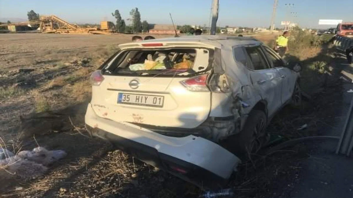 Konya'da takla atan otomobildeki çocuk öldü, 6 kişi yaralandı