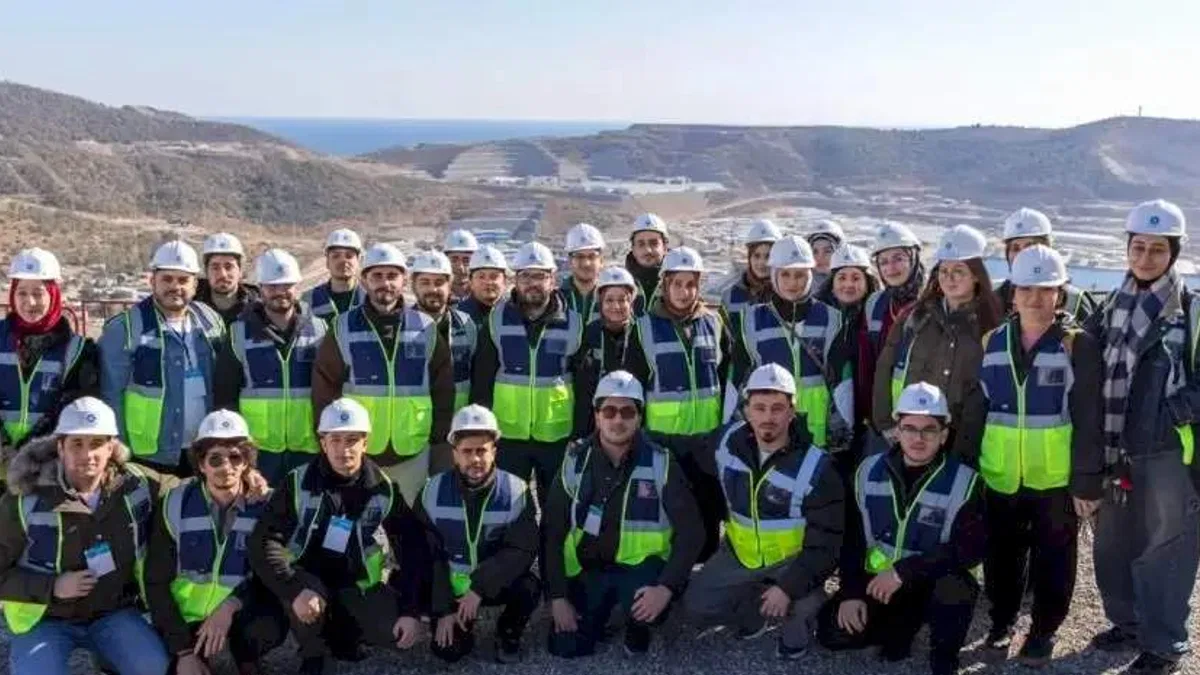 Konya’daki Üniversite Öğrencilerinden Akkuyu NGS Sahasına Ziyaret