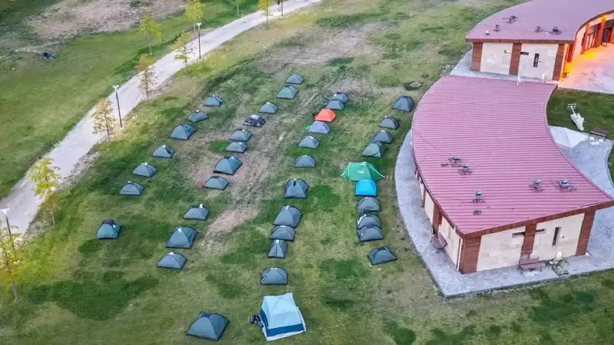 Ankara'da Gençlik Katılım Kampı ATA Çiftliği’nde gerçekleşti