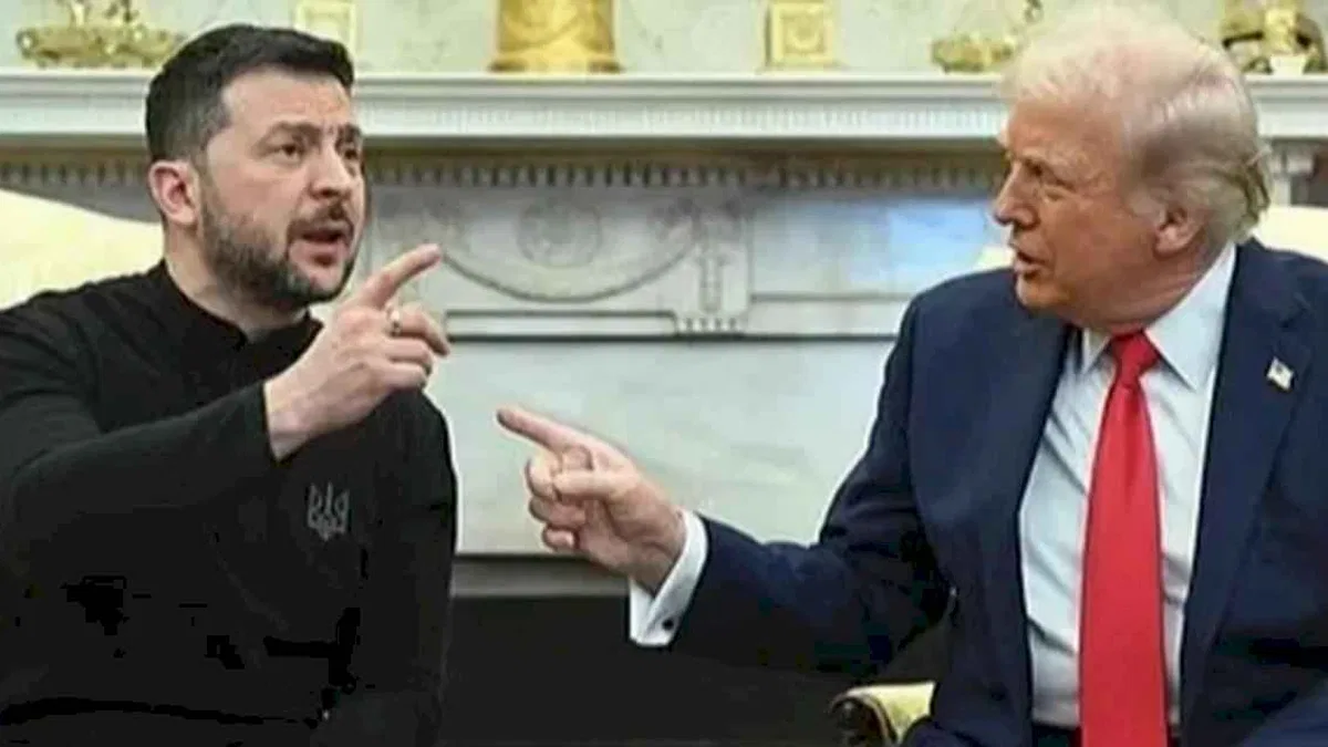 Trump ve Zelenskiy ile kameralar önünde tartıştı
