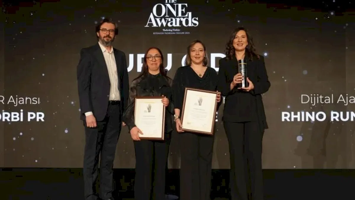 The ONE Awards’tan Duru Gıda’ya Altın Ödül!