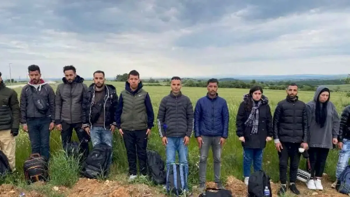 Edirne'de ayda 16 organizatör ve 870 göçmen yakalandı