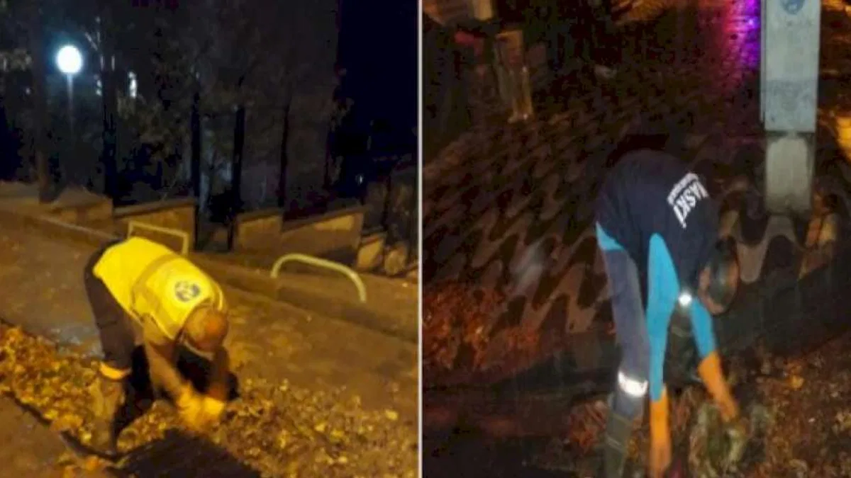 Manisa'da sağanak yağış boyunca MASKİ sahadaydı