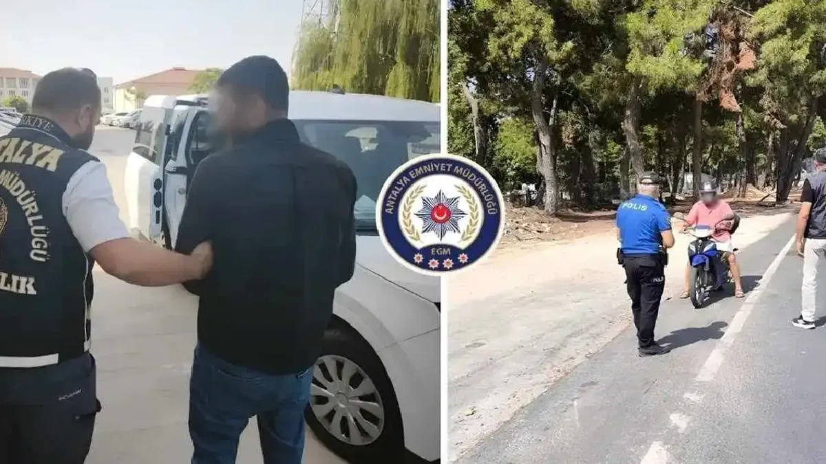 Antalya’da son bir haftada 275 kişi tutuklandı