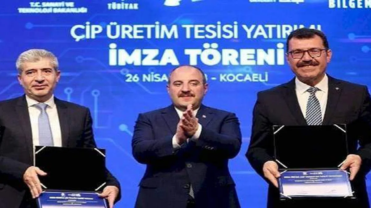 Çip Üretim Tesisi için imzalar atıldı-Bakan Varank: "Türkiye'yi kritik teknolojilerin üreticisi yapacağız"