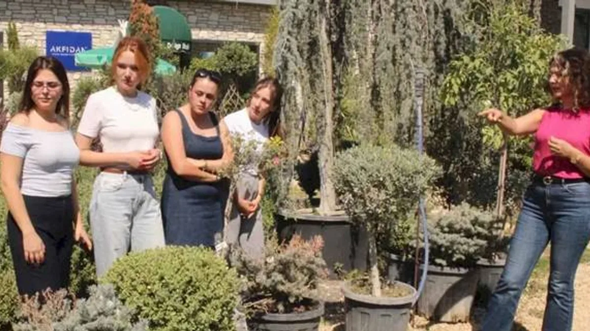 Bursa'da geleceğin peyzaj mimarlarına bilgi paylaşımı