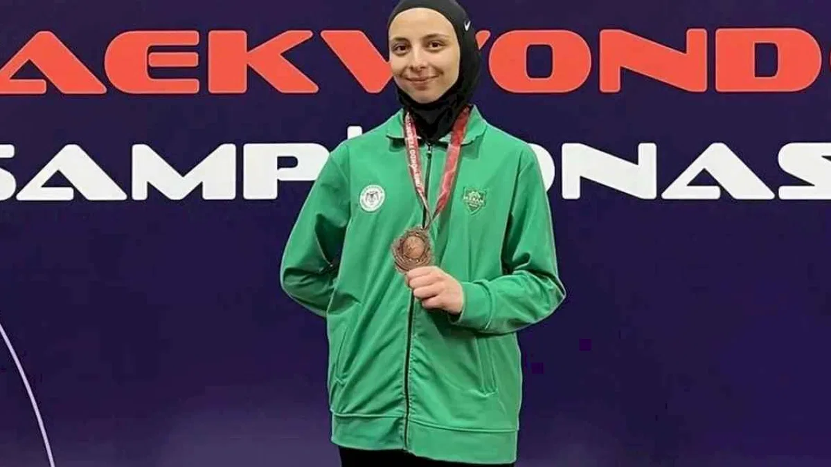 Meram'ın milli gururu Türkiye üçüncüsü oldu