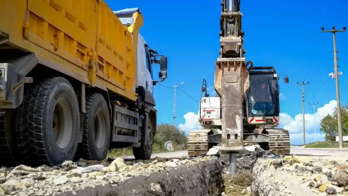 Sakarya'da Kaynarca Kertil’e yeni kanalizasyon hattı