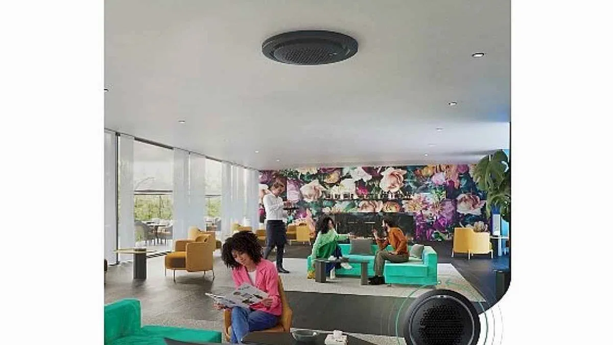 Samsung 360 Kaset Tipi Klimaların Booster Fan Teknolojisi ile konforlu serinlik