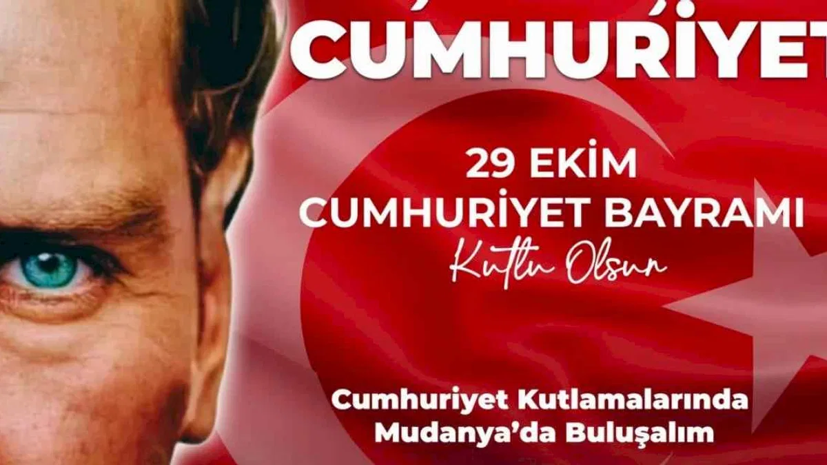 Cumhuriyet’in 101. yaşı Mudanya’da coşkuyla kutlanacak