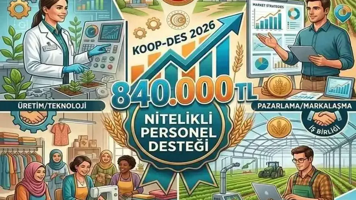 KOOP-DES'de nitelikli personel desteği yükseldi