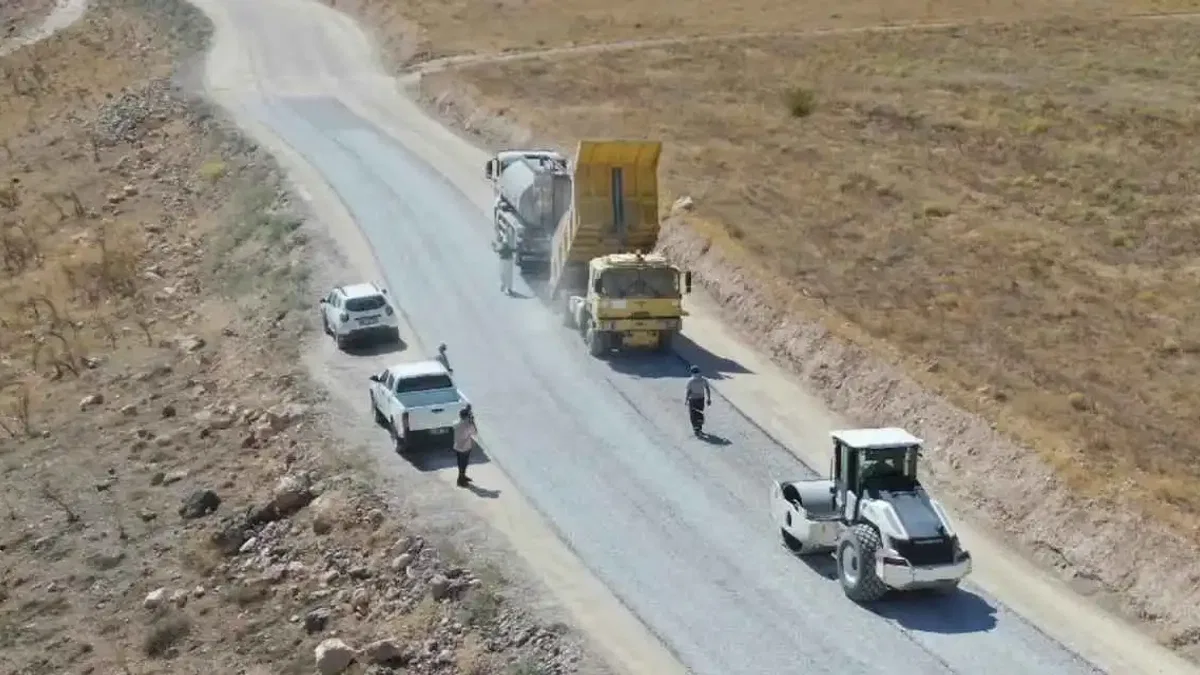 Malatya Büyükşehir’den Uzunhasan’a güvenli ve modern yol