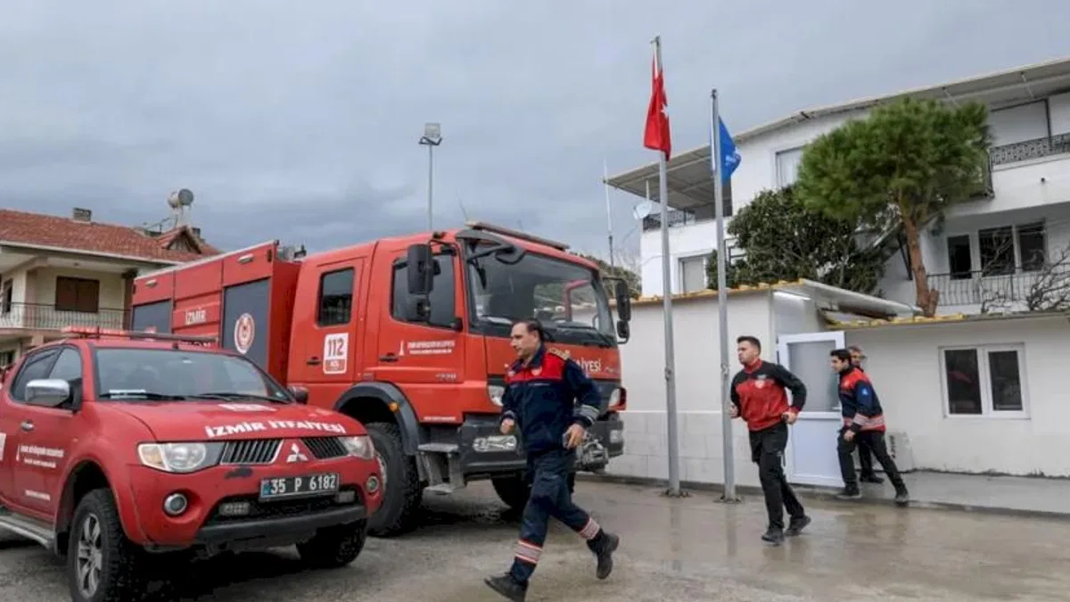 İzmir'in kuzeyinde afetlere yeni kalkan... 63. istasyon hizmete girdi