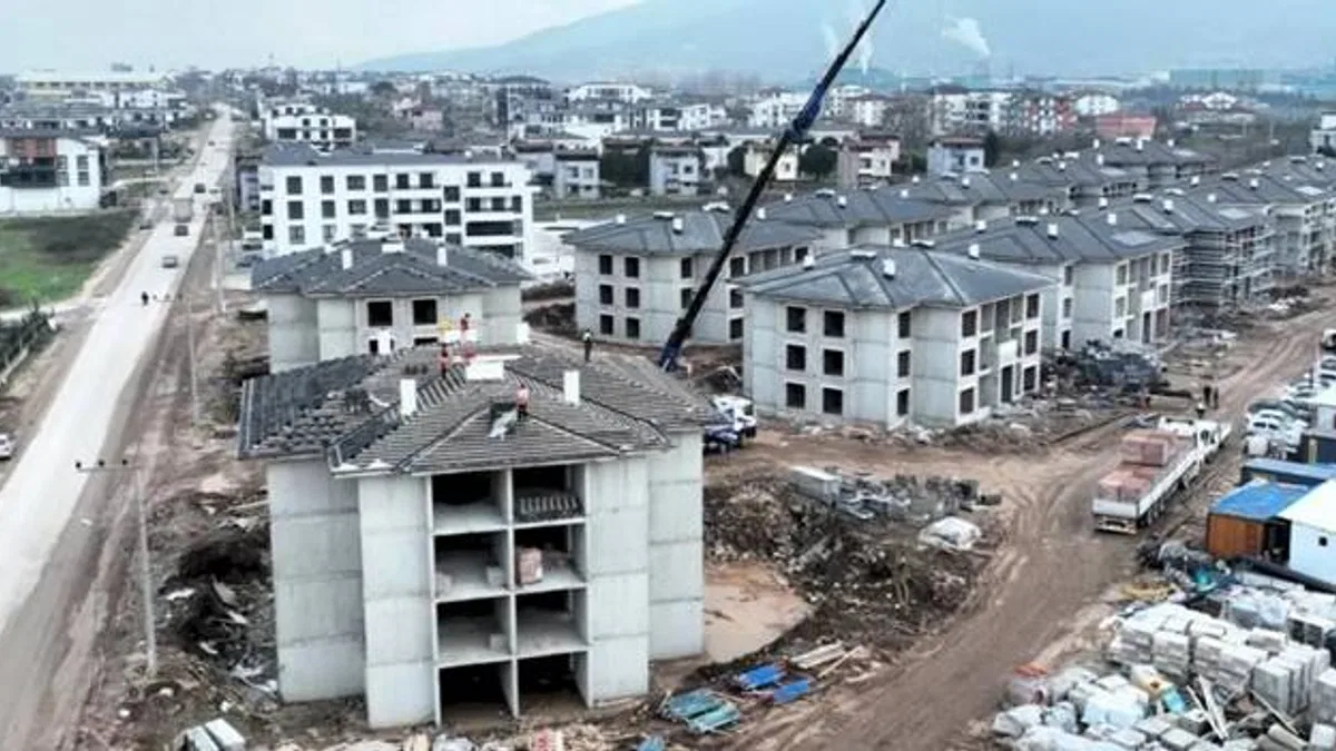 Kartepe Kent Konut Evleri’nde ilerleme yüzde 51