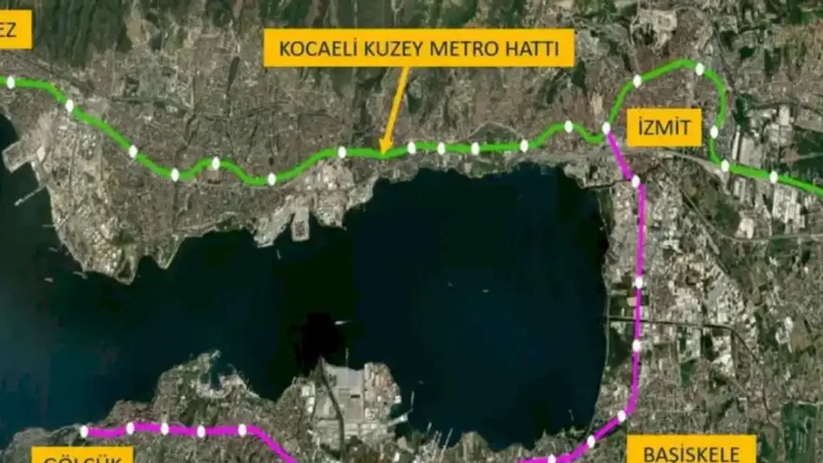 Kocaeli’de yeni raylı sistem hattı projelendiriliyor