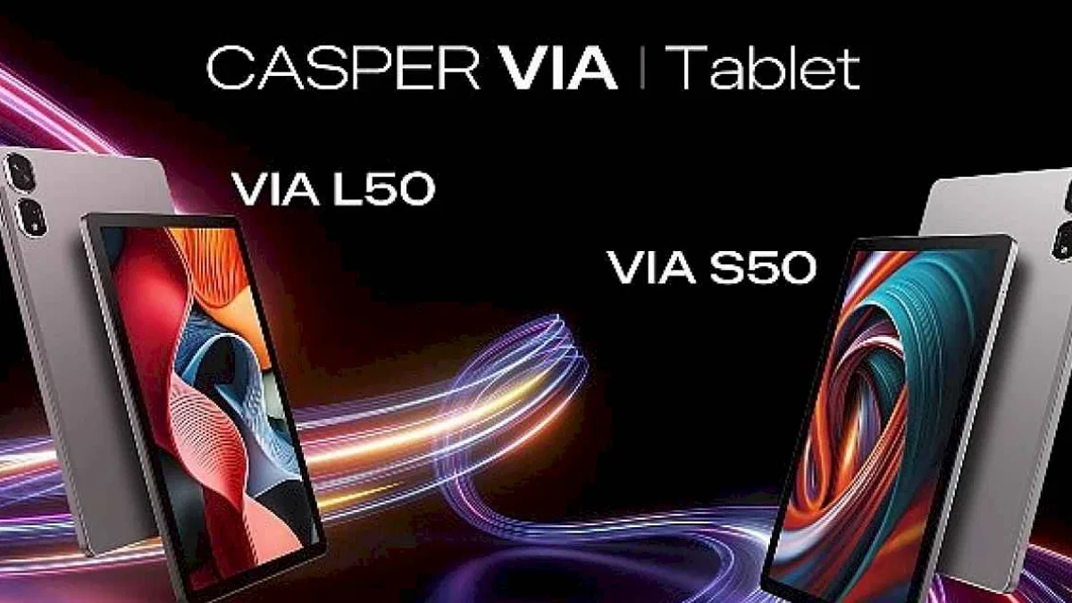 Casper 2025 Yılına Damga Vuracak İki Yeni Tableti VIA L50 ve VIA S50'yi Satışa Sundu!
