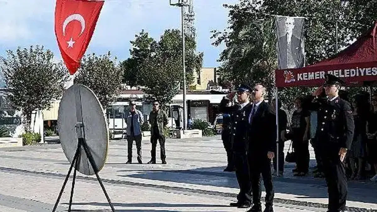 Gaziler, Düzenlenen Törenle Anıldı