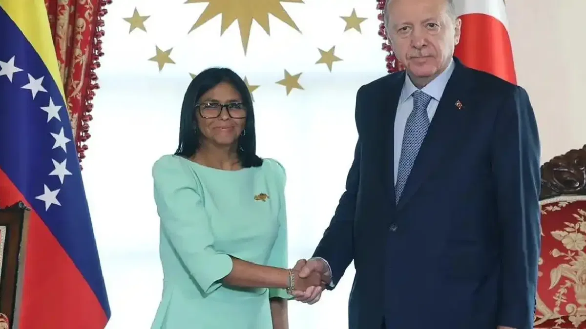 Erdoğan, Venezuela heyetini İstanbul’da kabul etti... Ticaret hedefi 3 milyar dolar