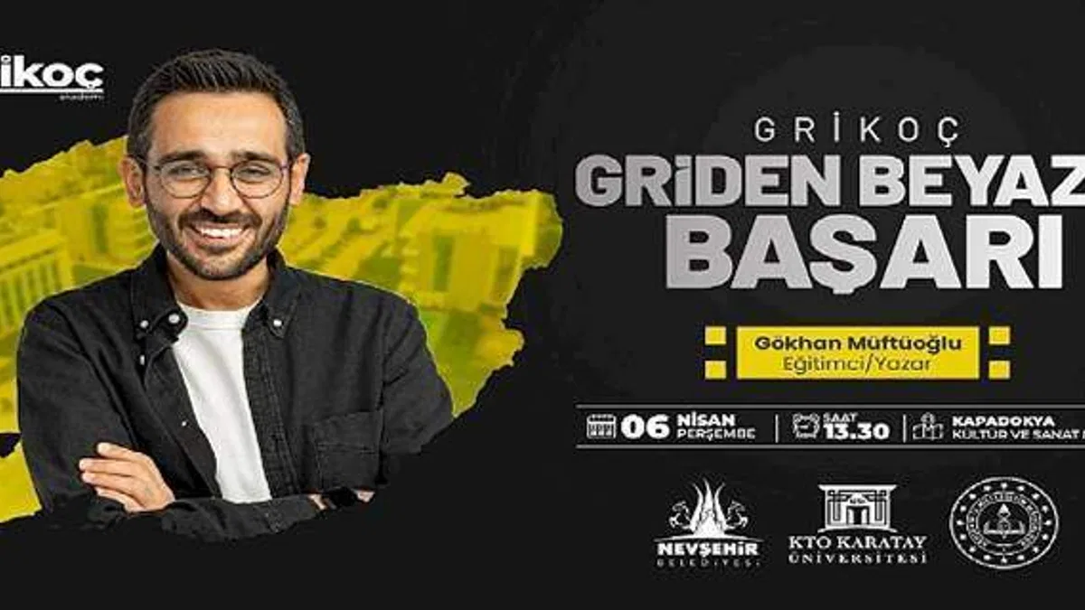 Gri Koç YKS'ye Hazırlanan Öğrencilere İçin Nevşehir'e Geliyor