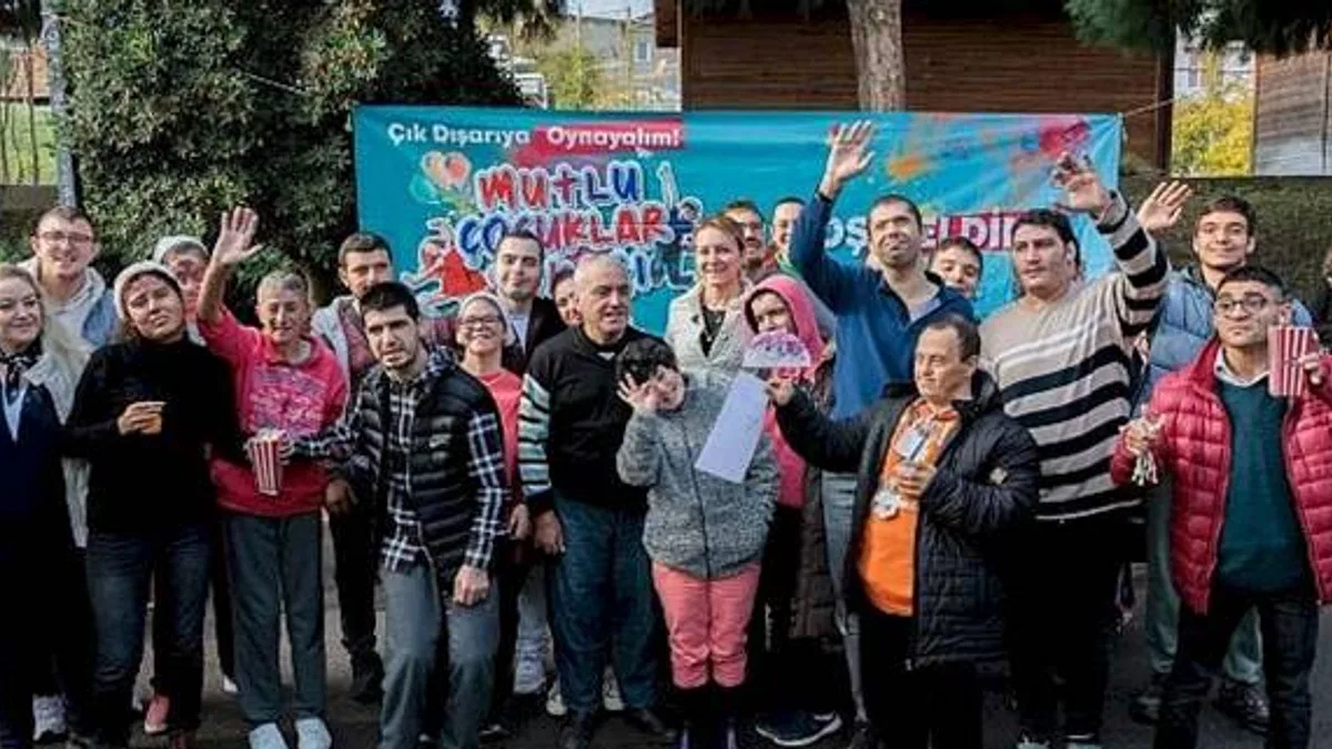 Mutlu Çocuklar Sokağı Engelsiz Yaşam Köyü'ne taşındı