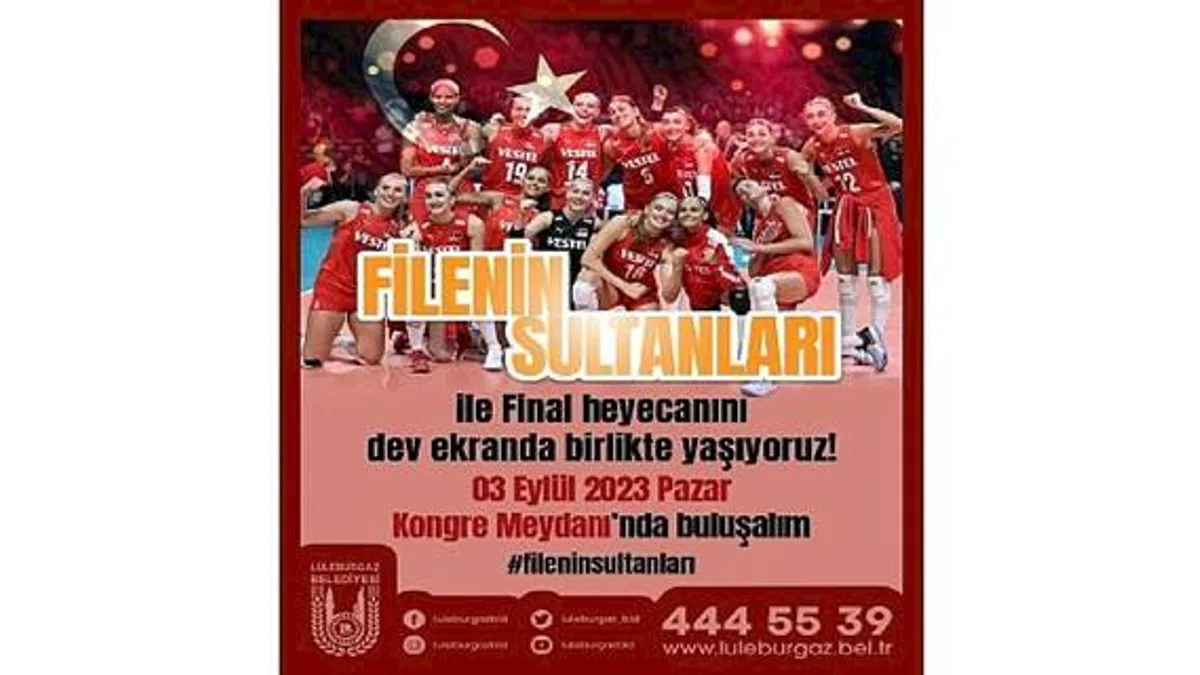 Lüleburgaz'da final heyecanı meydanda yaşanacak!
