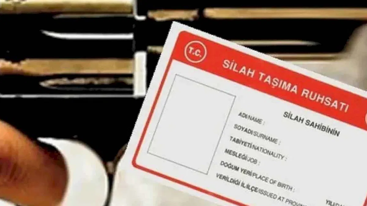 Silah taşıma ile ilgili maktu harç tutarları arttı
