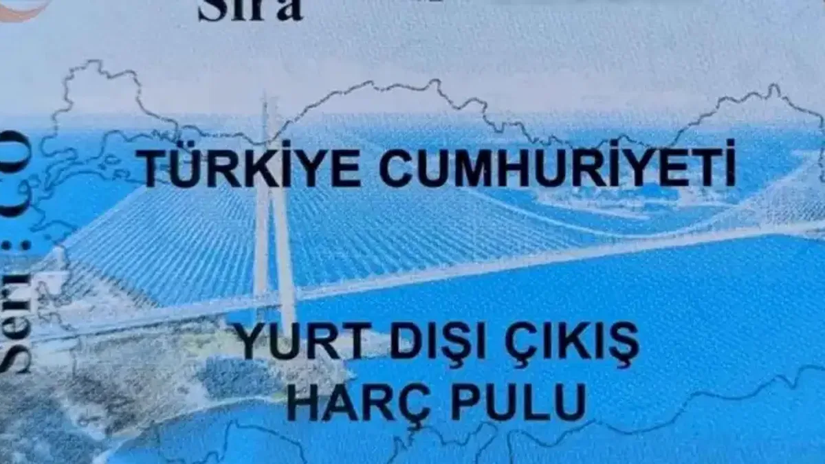 Yurt dışı çıkış harcında pulla ödeme devri bitiyor!