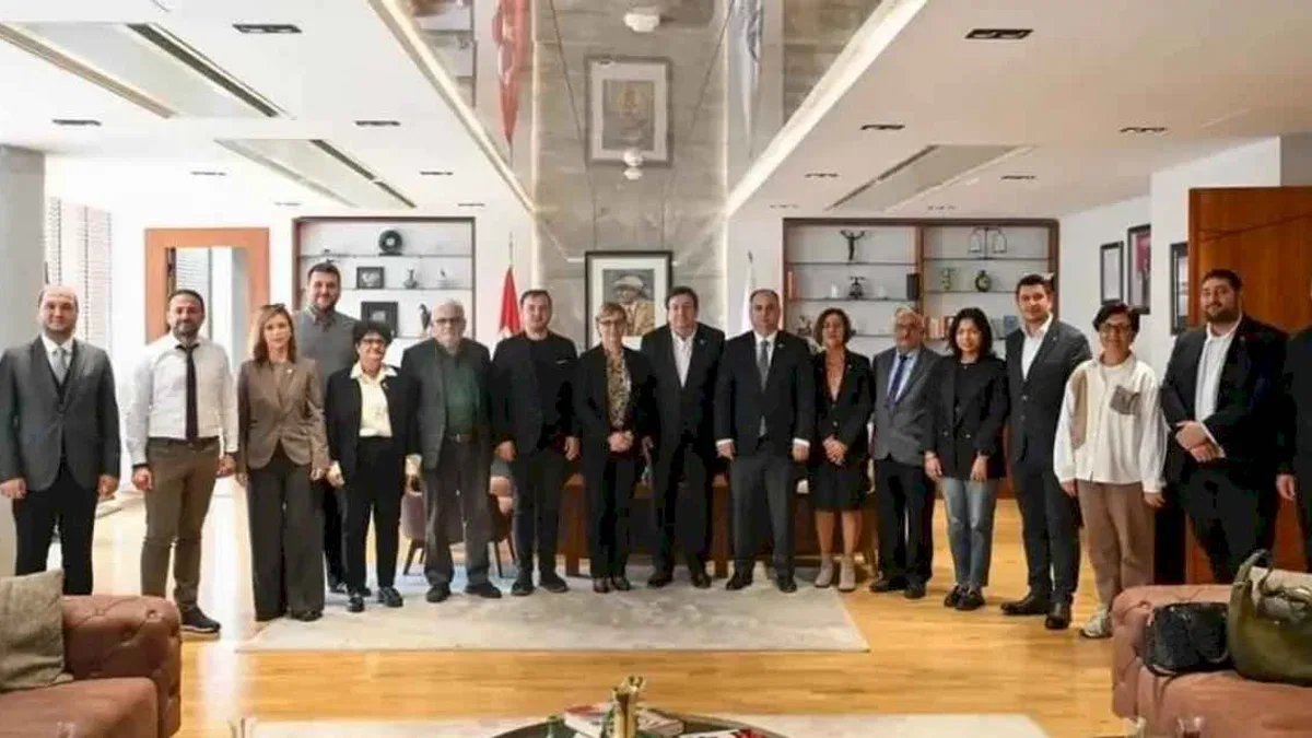 İbrahim Can Ergun’den Başkan Muharrem Erkek’e iade-i ziyaret
