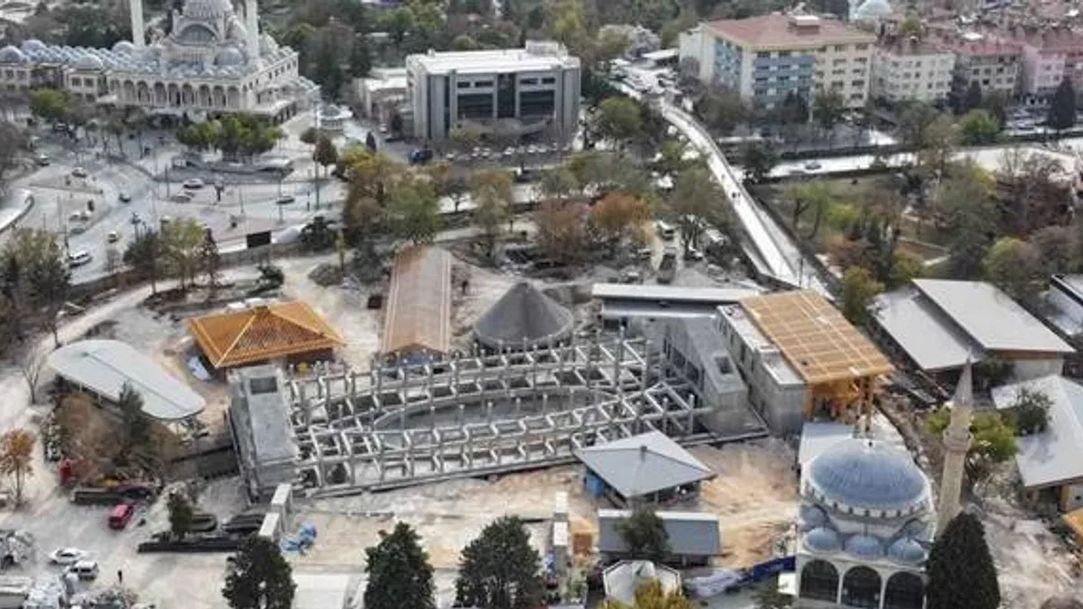 Konya'da 'Şehir Kütüphanesi' yükseliyor