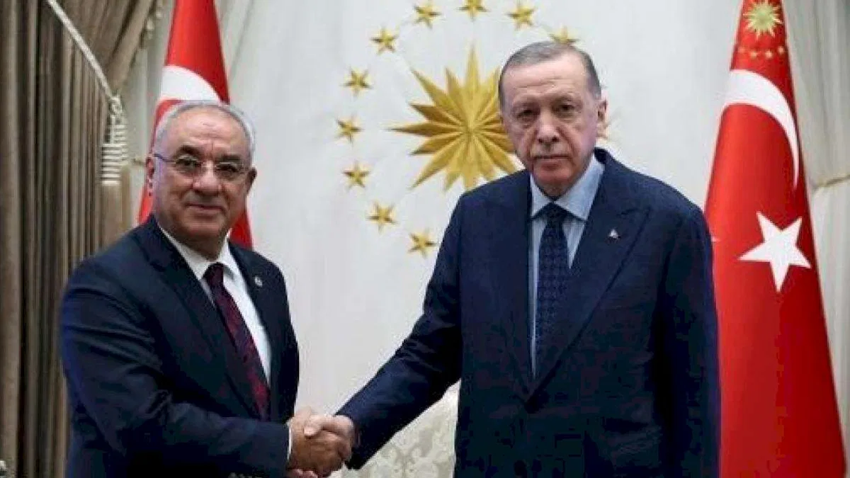Cumhurbaşkanı Erdoğan, DSP ve BBP Genel Başkanlarını kabul etti