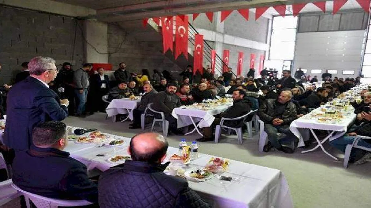 Mansur Yavaş Ankara esnafıyla buluştu