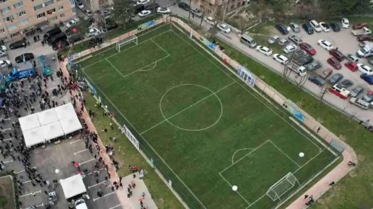 Bursa Yıldırım'da Talimhane Spor Parkı'na kavuştu