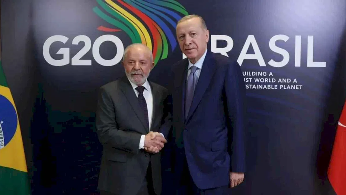 Cumhurbaşkanı Erdoğan, Brezilya Devlet Başkanı Da Silva ile görüştü