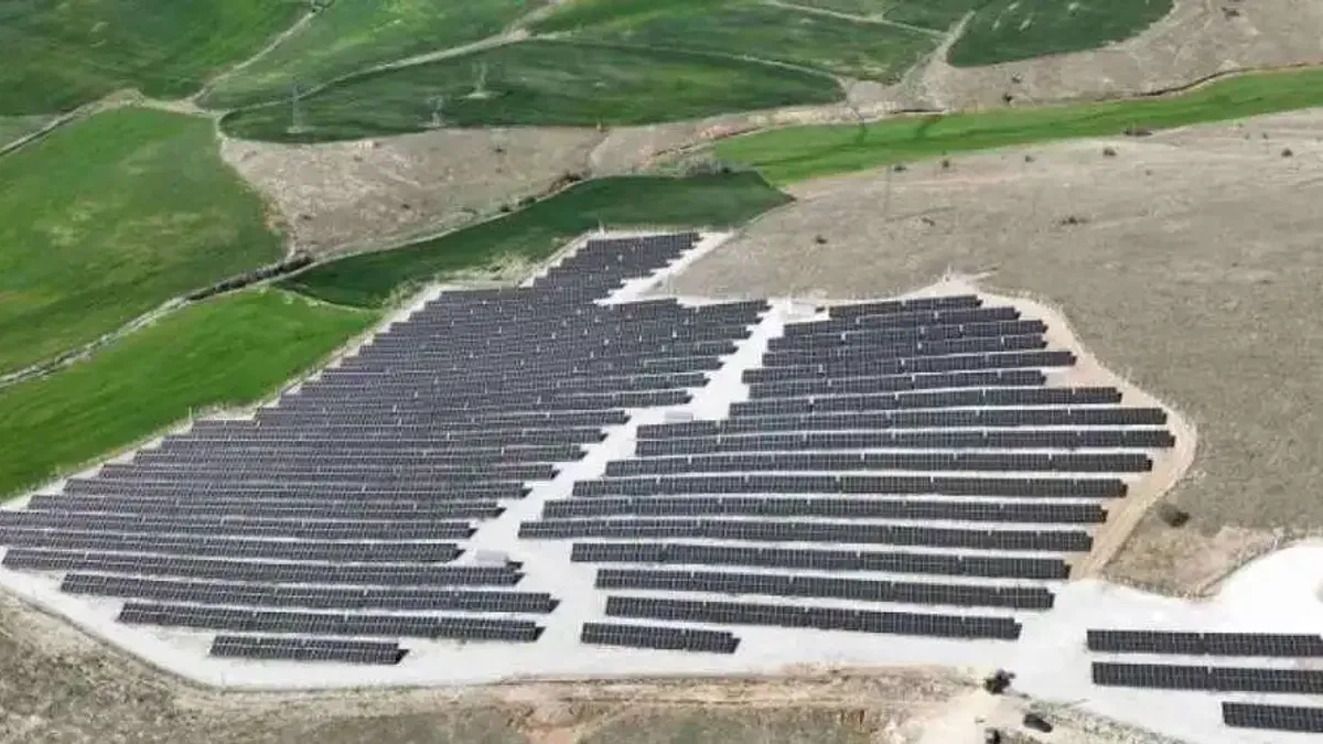 Selçuklu Bağrıkurt'ta GES üretimi başladı