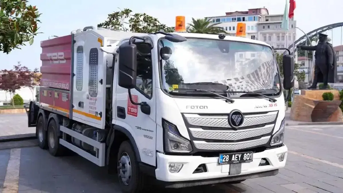 Giresun'a 9,5 milyon TL’lik yeni araç kazanımı