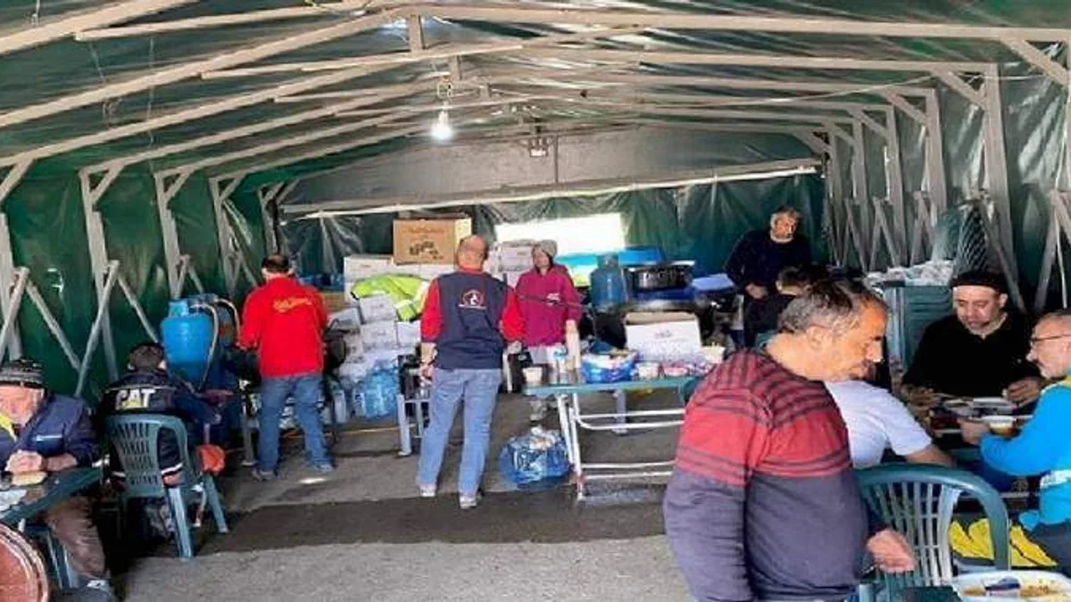 Kayseri Kocasinan sona ana kadar depremzedelerle