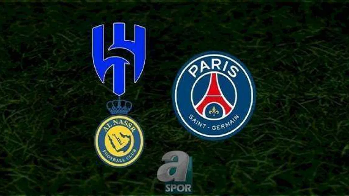 Al Nassr Al Hilal - PSG canlı anlatım (Al Nassr Al Hilal - PSG canlı İZLE) Ronaldo ve Messi karşı karşıya!