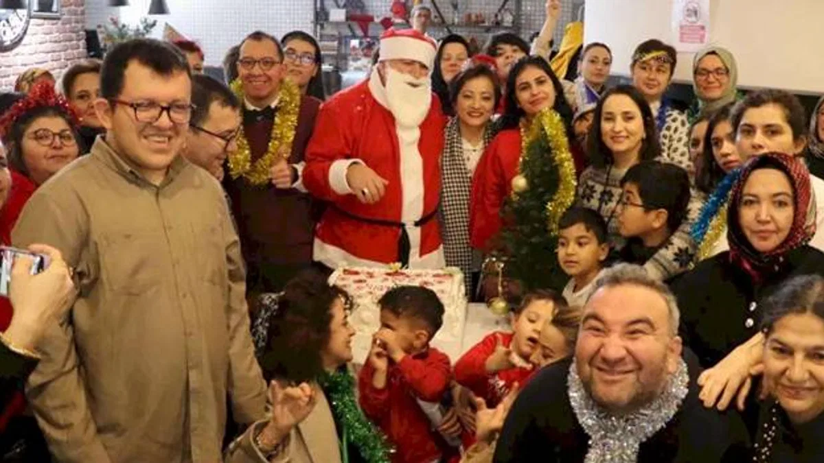 Kocaeli'de özel çocuklar için yeni yıl coşkusu