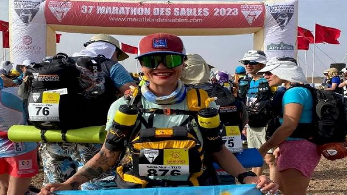 Dünyanın en zorlu maratonuna katılan ilk Türk kadını oldu