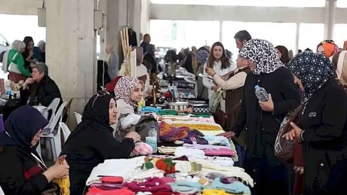KOMEK Pazarı Anneler Günü Etkinliği Kadın Kursiyerlerin Ekonomisine Destek Oldu