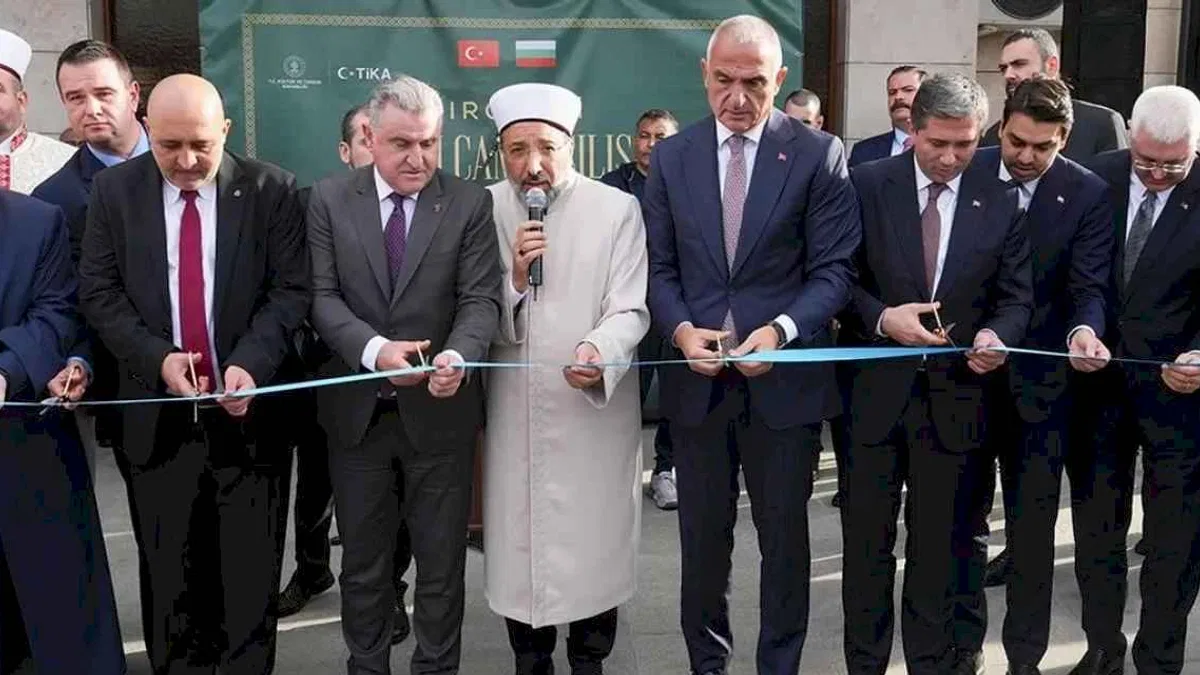 Bulgaristan'da Kırcaali Yeni Cami ve Külliyesi törenle açıldı