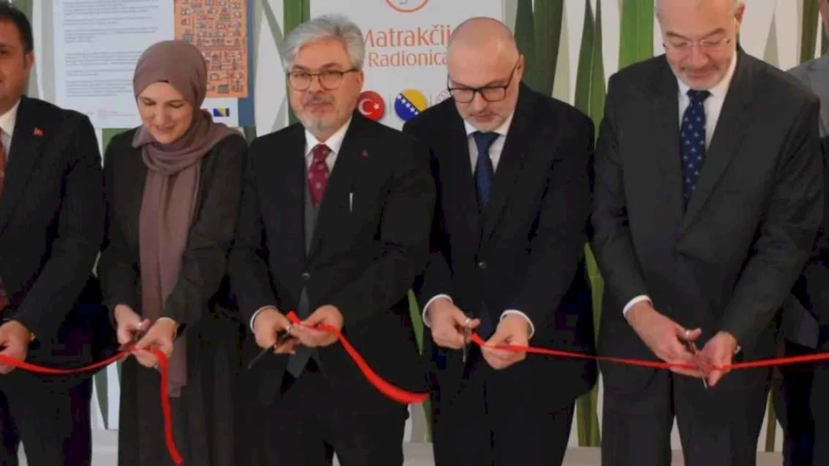Bosna Hersek'te 'Matrakçı' atölyeler açıldı