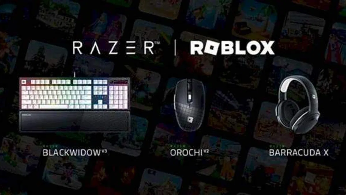 Razer ve Roblox, Ortak Çevre Birimi Ürünlerini Duyurdu