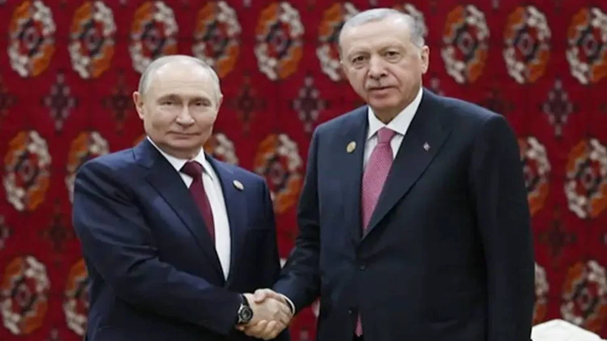 Cumhurbaşkanı Erdoğan, Putin'le görüştü
