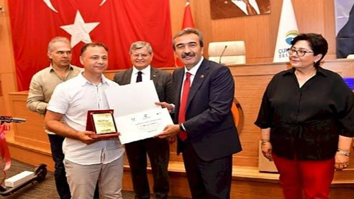 Çevreyi korudular ödülleri aldılar