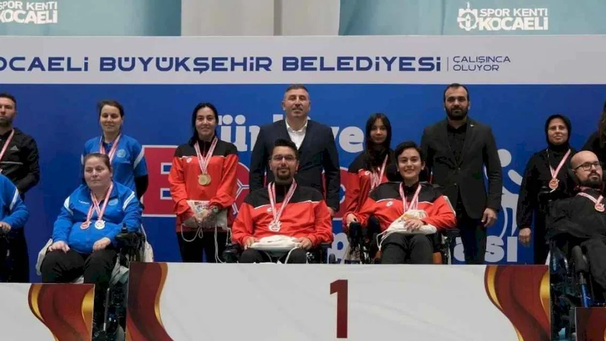 Türkiye Boccia Şampiyonası'nda Kocaeli rüzgarı