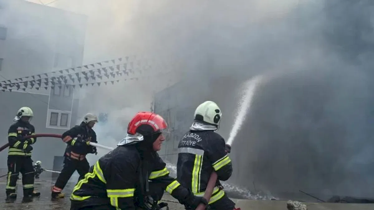 Trabzon İtfaiyesi 10 bin 61 olaya müdahale etti